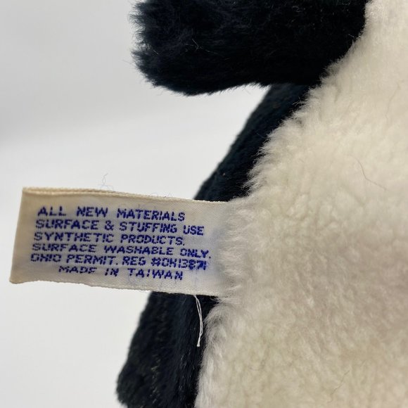 Vintage 1987 SeaWorld Shamu Killer Orca Whale Hand Puppet Plush with Squeaker - Picture 6 of 8